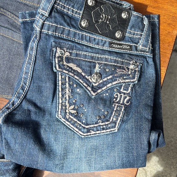 Miss Me Denim - Floral Miss Me Jeans